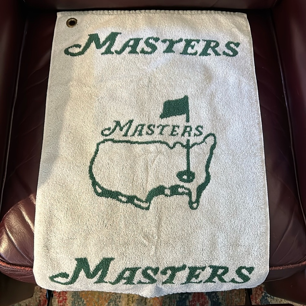 Masters golf towel